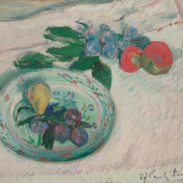 Émile Bernard — Смерть природы (ассорти из фруктов)