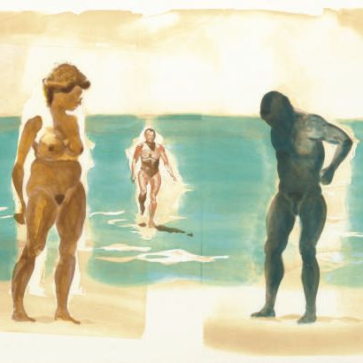 Eric Fischl — Пляж, с пляжа и душа