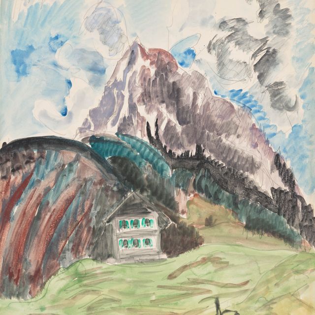 Erich Heckel — Дом на Айсберге