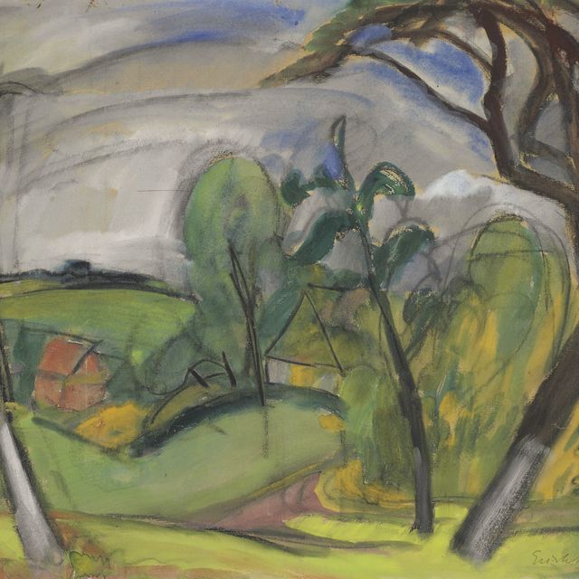 Erich Heckel — Земельный совет в Ангельне