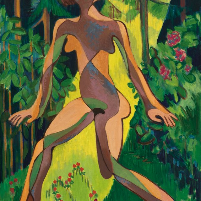 Ernst Ludwig Kirchner — Зоннентенцерин