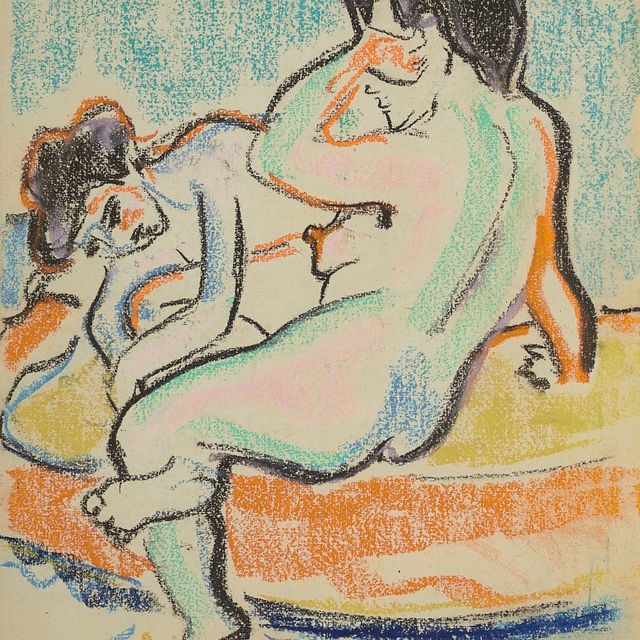 Ernst Ludwig Kirchner — Человек, который сидит и подчиняется, действует лучше, чем кто-либо другой.