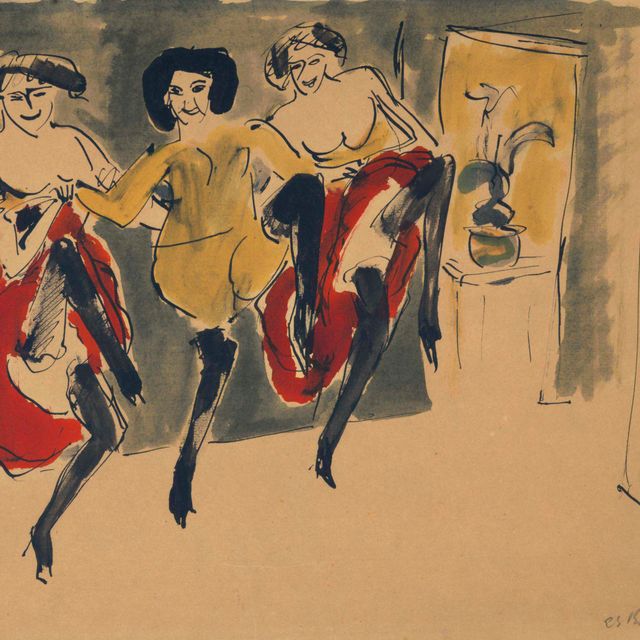 Ernst Ludwig Kirchner — Дреи Танцериннен