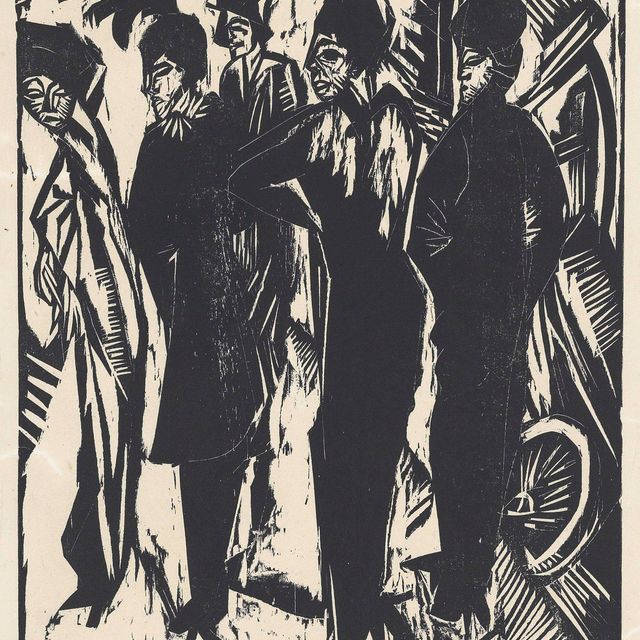 Ernst Ludwig Kirchner — Фюнф Кокоттен (щ. 222; д. 240)