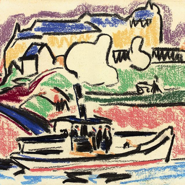 Ernst Ludwig Kirchner — Флюссдампфер