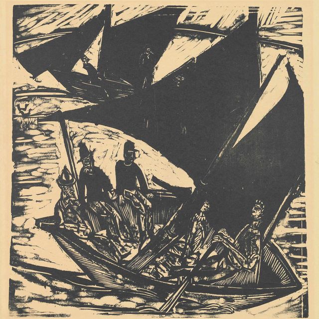 Ernst Ludwig Kirchner — Сегельбуте из Фемарна (Шифлер, 213; Дубе, 243)