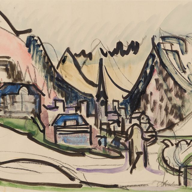 Ernst Ludwig Kirchner — В Давосе сейчас зима