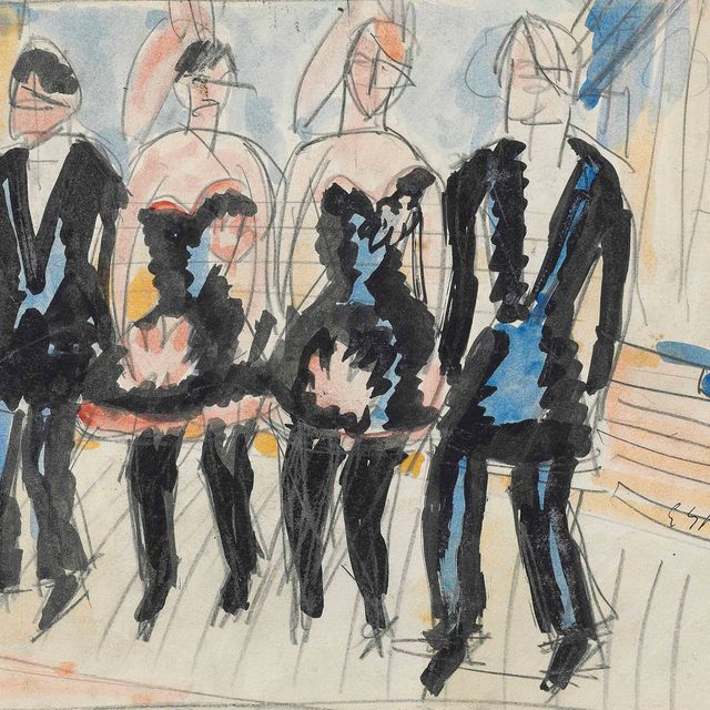 Ernst Ludwig Kirchner — Степпт-Танц
