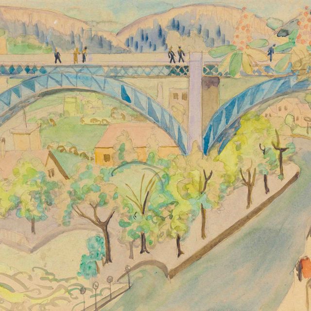 Ernst Ludwig Kirchner — Кирхенфельдбрюке, Берн