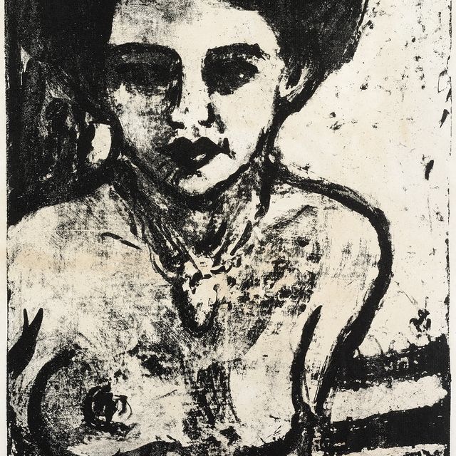 Ernst Ludwig Kirchner — Художник (Халбакт) (Дубэ, 136; Шифлер, 80)