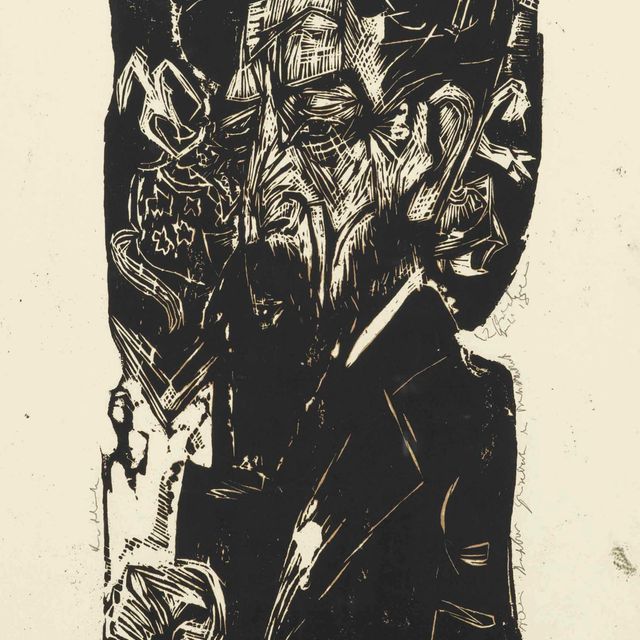 Ernst Ludwig Kirchner — Портрет Виллема ван Влотена