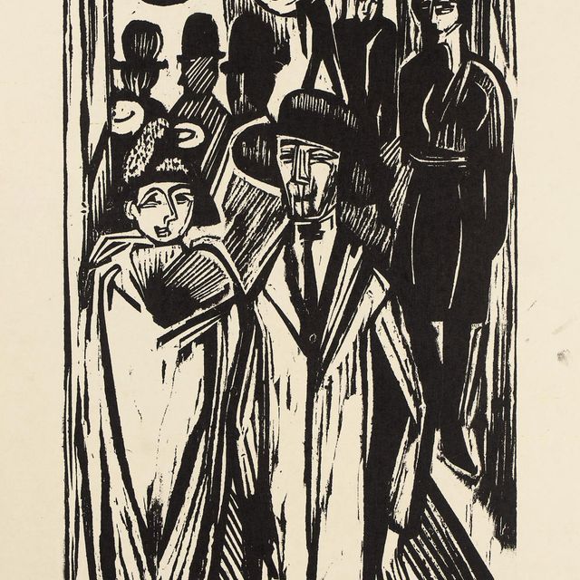 Ernst Ludwig Kirchner — Штрассе (Dube H 567 III.)