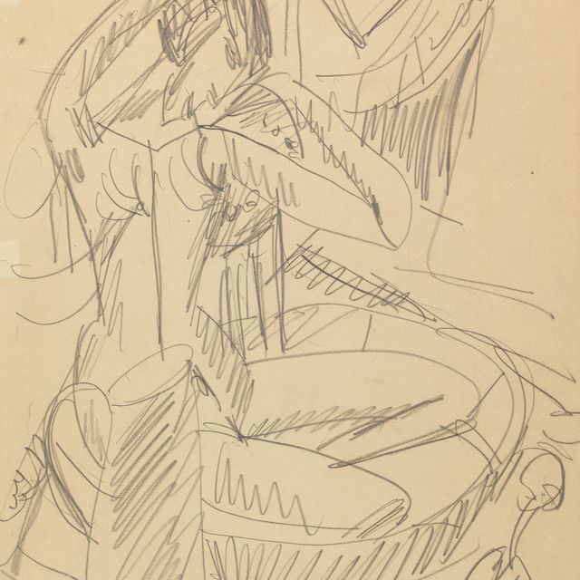 Ernst Ludwig Kirchner — Акт во флэхере, Ванне
