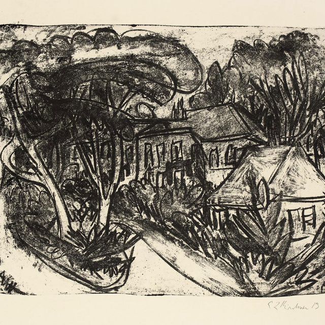 Ernst Ludwig Kirchner — Сад Стаберхоф (Dube L 226)