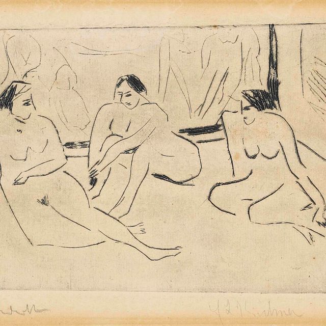 Ernst Ludwig Kirchner — Хочу принять участие в Рауме (щ. 99; Д. Р. 70)