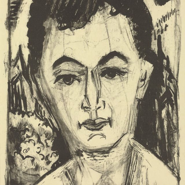 Ernst Ludwig Kirchner — Портрет Неле ван де Вельде (Dube L411)
