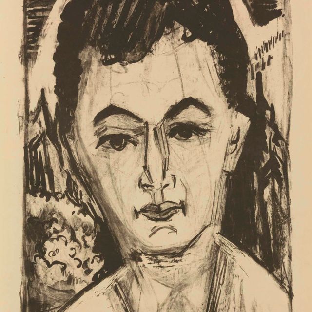 Ernst Ludwig Kirchner — Портрет Неле ван де Вельде (Dube L411)