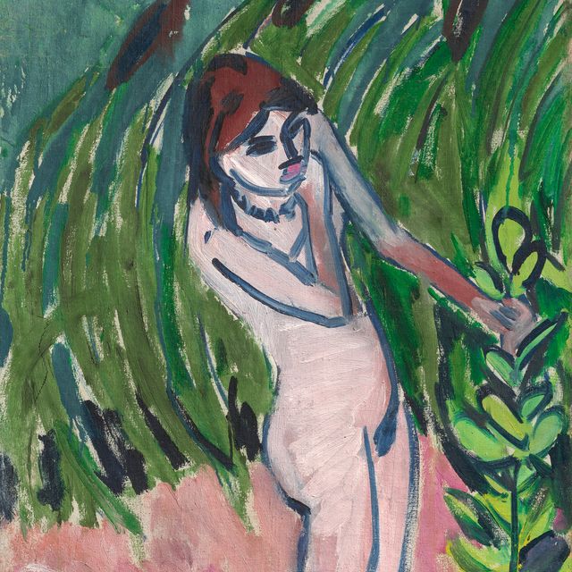 Ernst Ludwig Kirchner — Девушка, которую я люблю (девушка) (спереди); Женщина и девушка, которую я люблю (сзади)