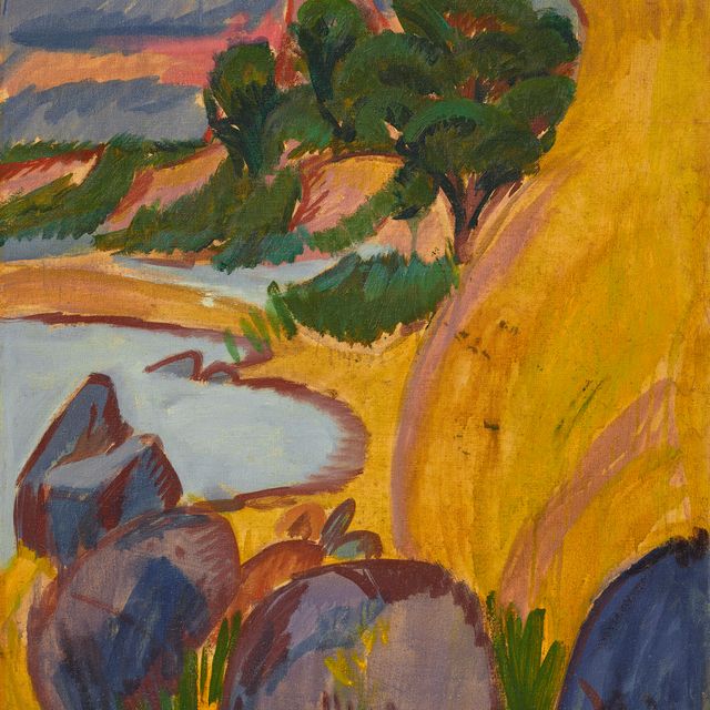 Ernst Ludwig Kirchner — Лейхттурм хинтер Бухт