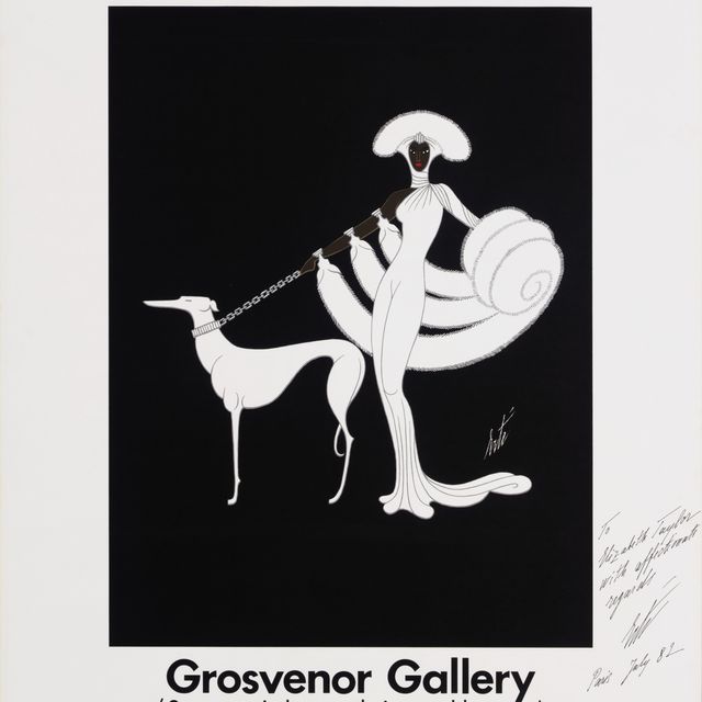 Erté — Без названия (постер галереи Гросвенор)