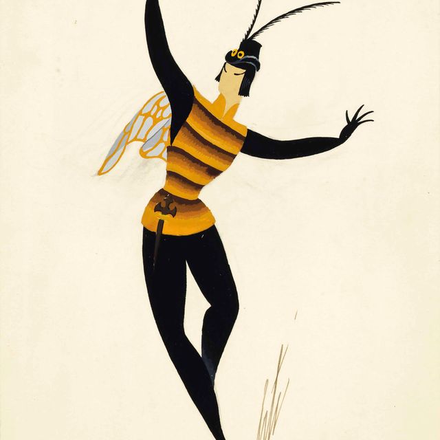 Erté — Очаровательный ресторан "Мулен": L'Abeille