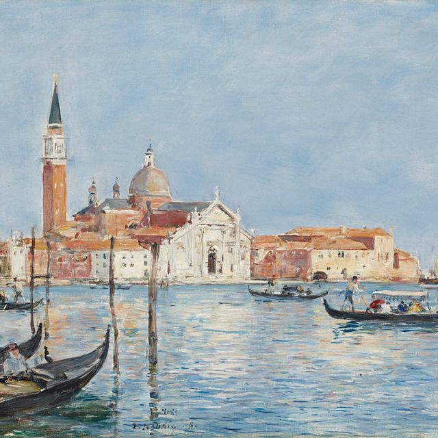 Eugène Boudin — Венеция, церковь Сан-Джорджо