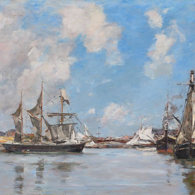 Eugène Boudin — Довиль. Ле Бассен