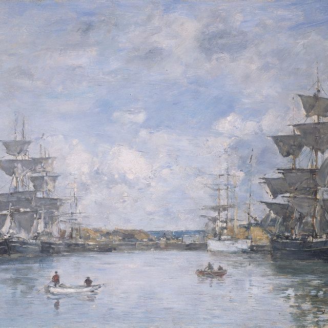 Eugène Boudin — Довиль. Ле Бассен