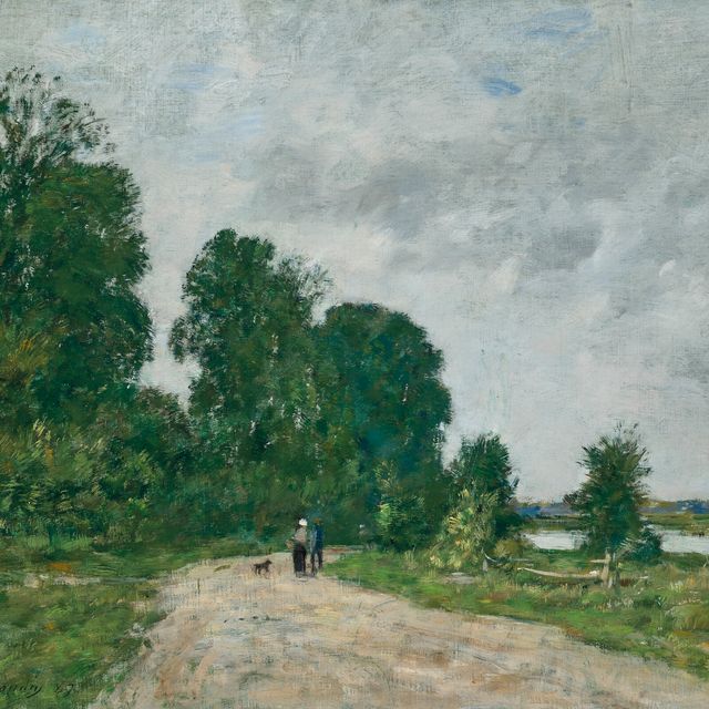 Eugène Boudin — Что-то анимэ, борд-де-Ривьер