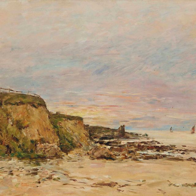 Eugène Boudin — Виллервиль, ле Риваж