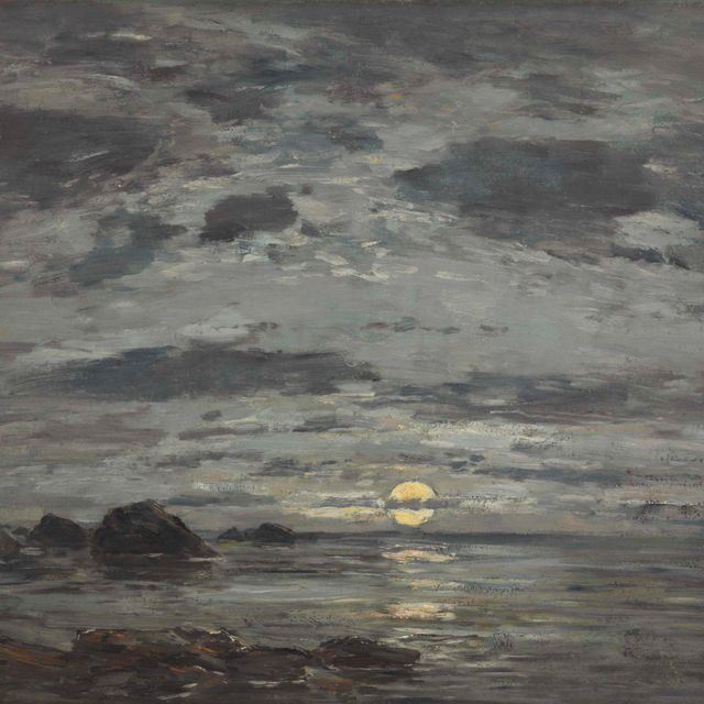 Eugène Boudin — Бретань, Солей-сюр-ла-мер