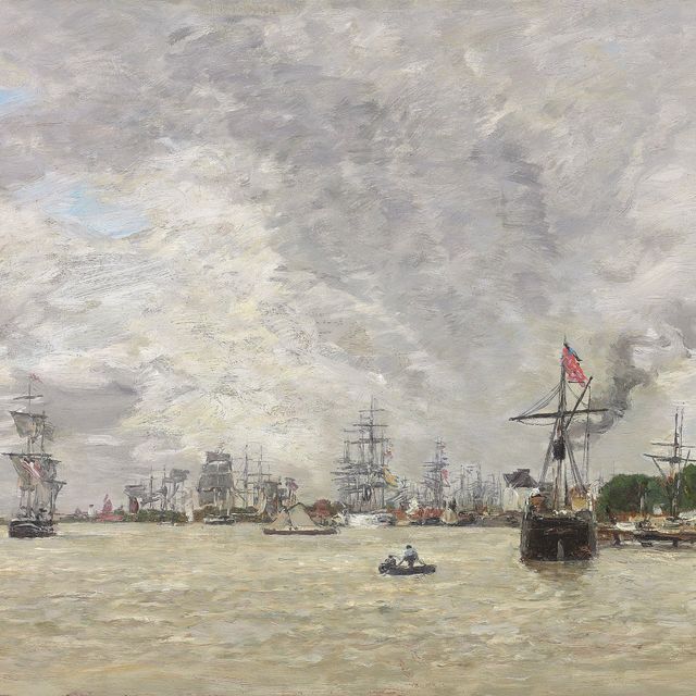 Eugène Boudin — Анверс Бате-сюр-л'Эско