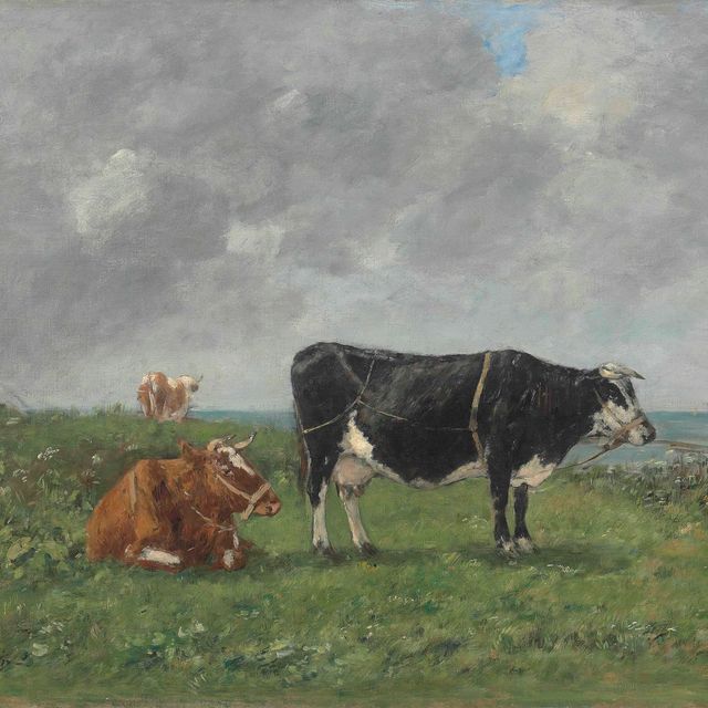 Eugène Boudin — Места на берегу моря