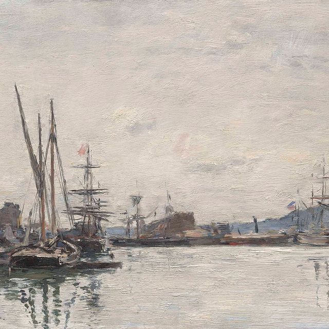 Eugène Boudin — Довиль. Ле Бассен