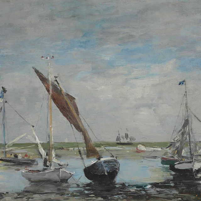Eugène Boudin — Окрестности Трувиля
