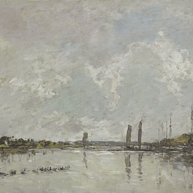 Eugène Boudin — Окрестности Фау