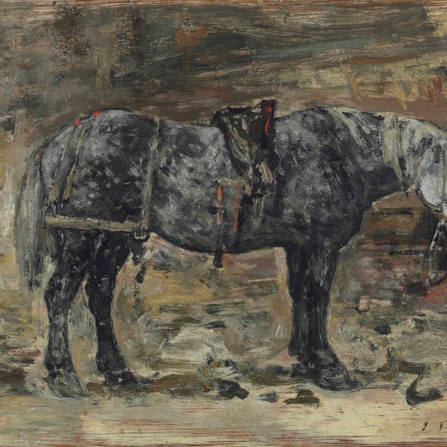 Eugène Boudin — Рыцарь-оруженосец
