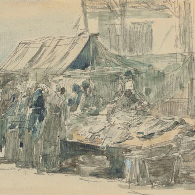 Eugène Boudin — Марш из пуассонов