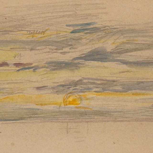 Eugène Boudin — Кушетка Soleil