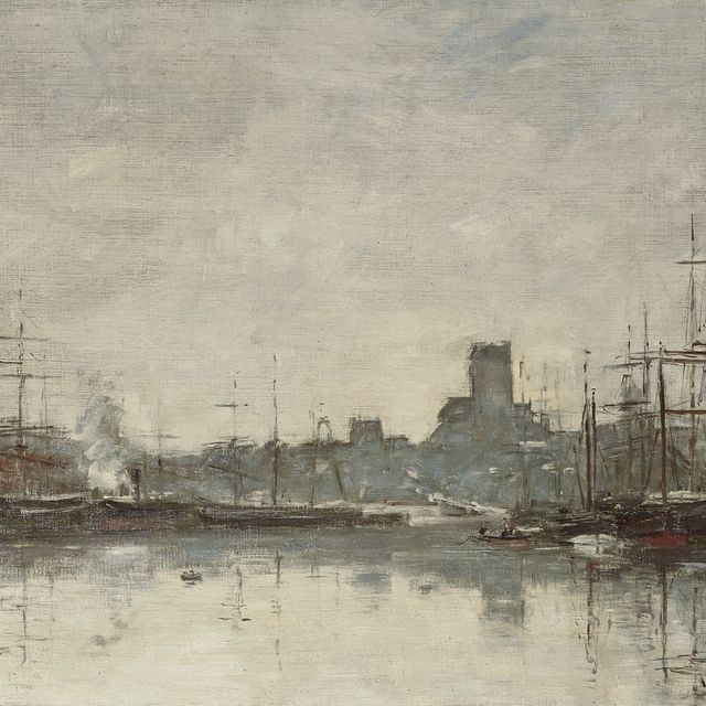 Eugène Boudin — Фекан, Ле-порт