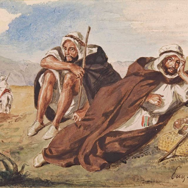 Eugène Delacroix — Арабес д'Оран