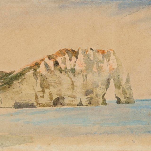 Eugène Delacroix — Улица фалезов на высоте
