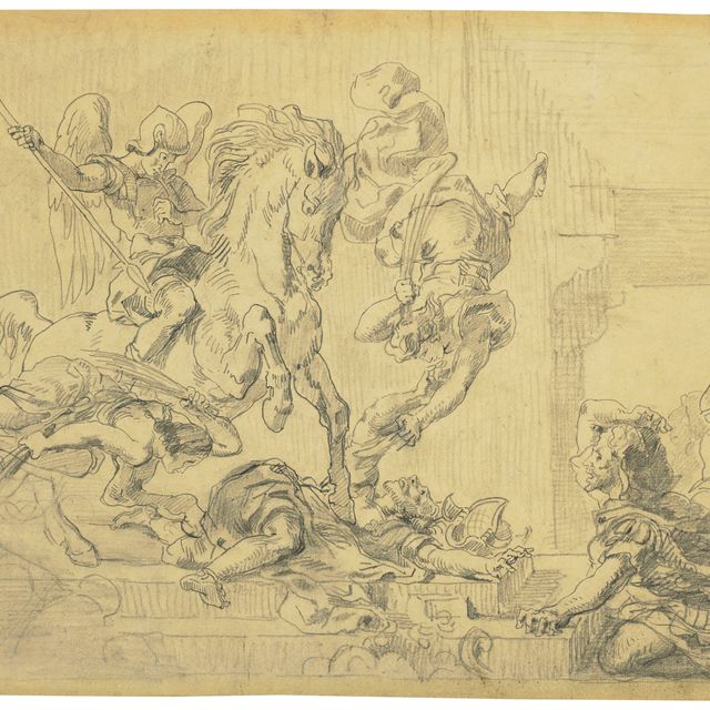 Eugène Delacroix — Элиодор шассе дю темпл