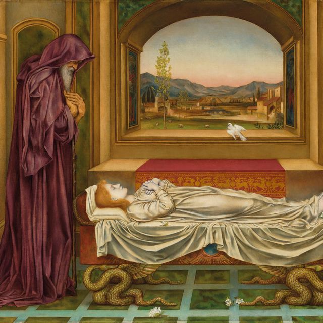 Evelyn De Morgan — Странствующий еврей: "Те, кого любят боги, умирают молодыми".