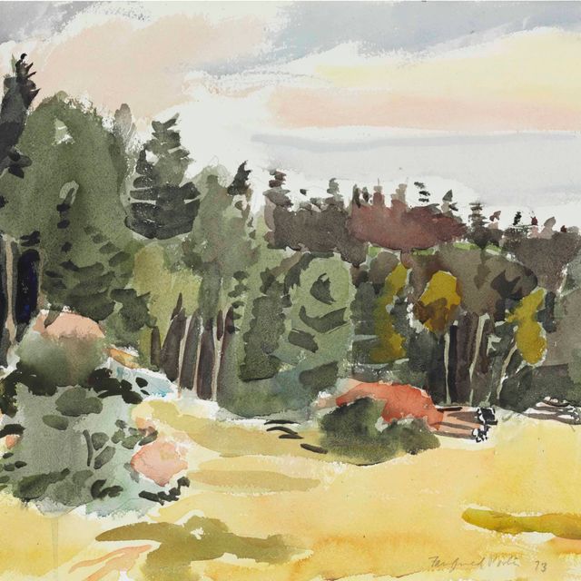 Fairfield Porter — Поляна - Северный луг