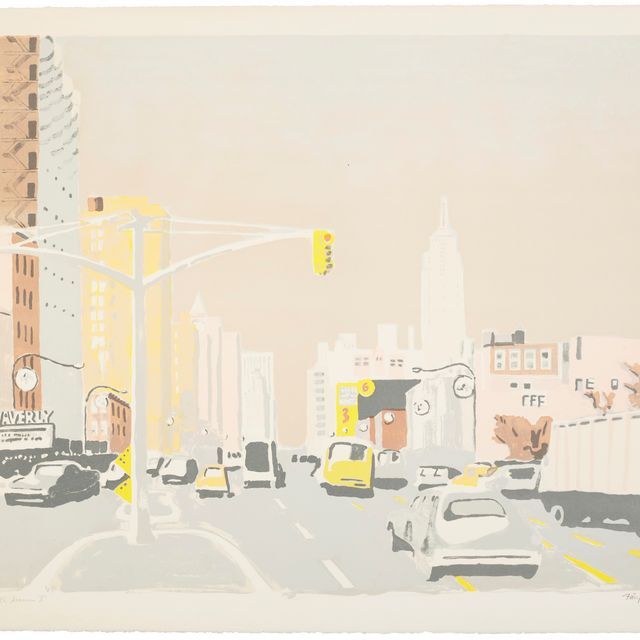Fairfield Porter — Шестая авеню, I