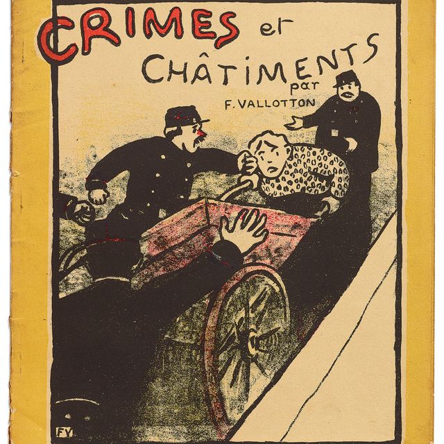 Felix Vallotton — "Преступления и возмездие", 1901, публикация в сборнике показаний к судебному разбирательству, 1 марта 1902