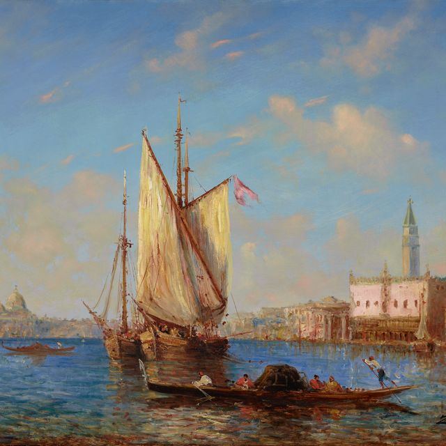 Felix Ziem — Ла-Лагун, Венеция