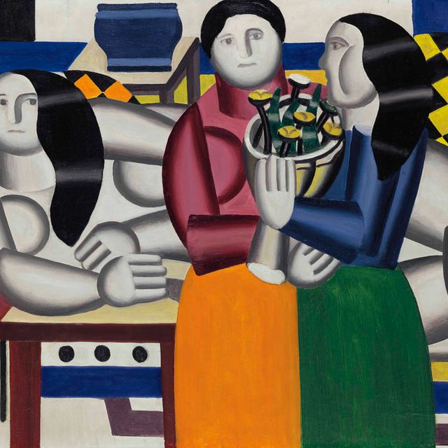 Fernand Léger — Три женщины в букете