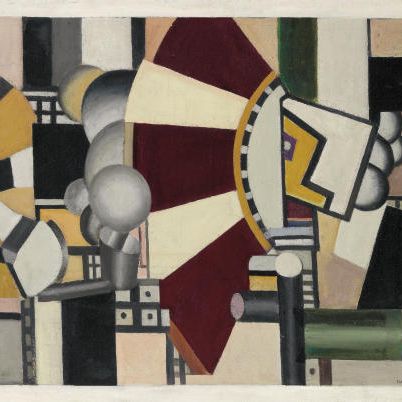 Fernand Léger — Красная дорожка (Композиция а-ля красная дорожка I)